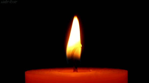 Slow Burning Candle burning